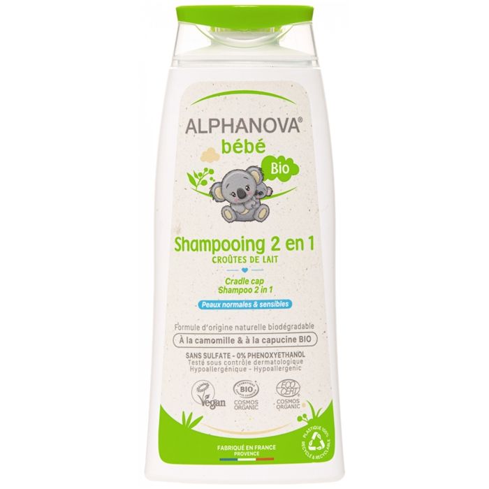 Shampooing - Alphanova - Bébé - Bio - 200ml - Très Doux