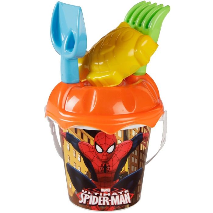 Petit seau de plage de Spider-Man