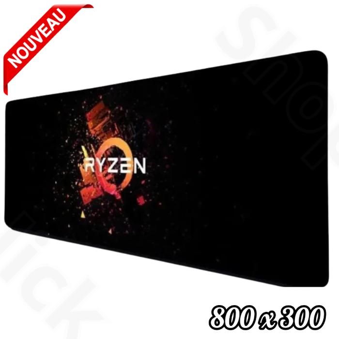 Tapis  Gamer pour les jeux sur notebook, 800 x 300 RYSEN Mouse pad XXL pour clavier