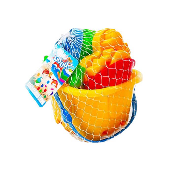 Seau de plage + accessoires