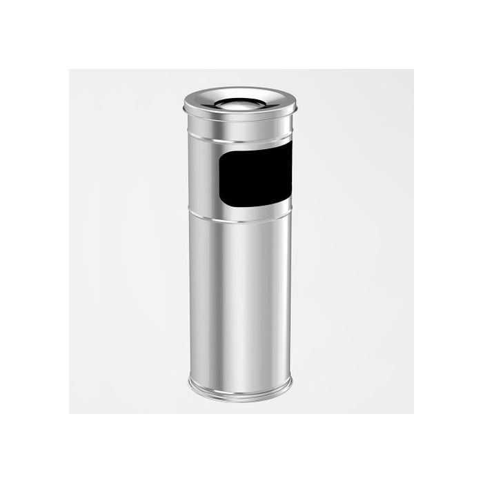 Poubelle Cendrier sur Pied Extérieur avec Poubelle Seau Intérieur 30L