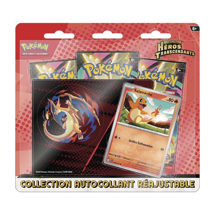 Pokémon: Teknik Klistermärke 3-Pack (3 b) (blister)