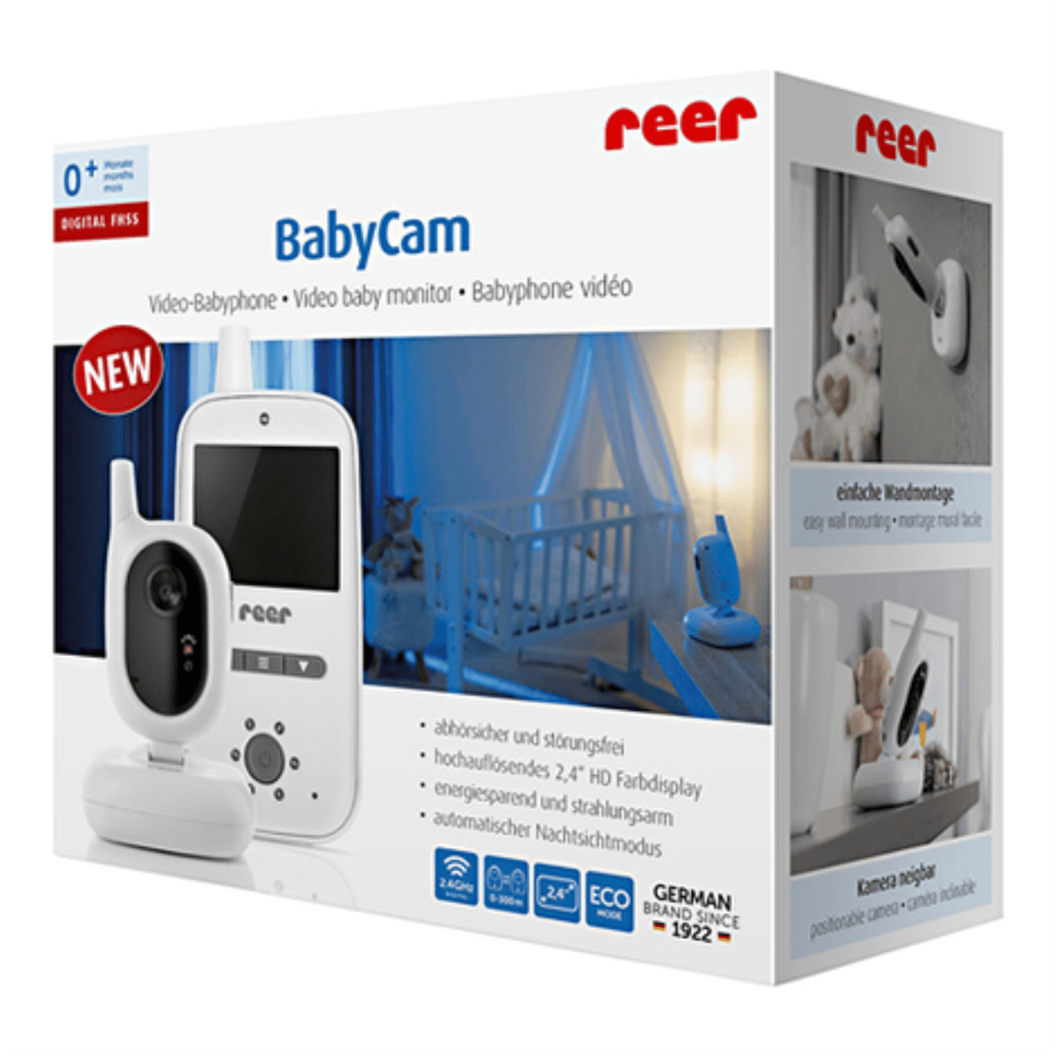 Moniteur vidéo pour bébé - Babycam Video Babyphone