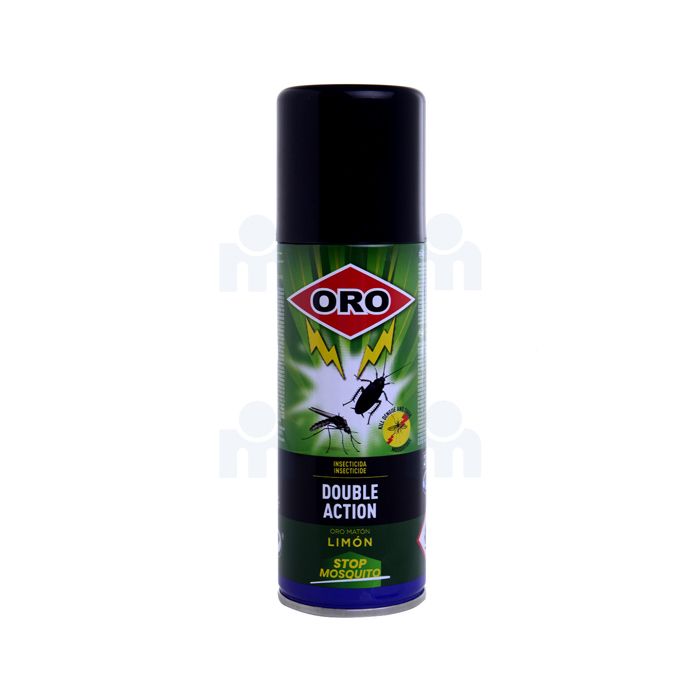 Insecticide aérosol double action parfumé citron vert tous insectes 200ml - ORO