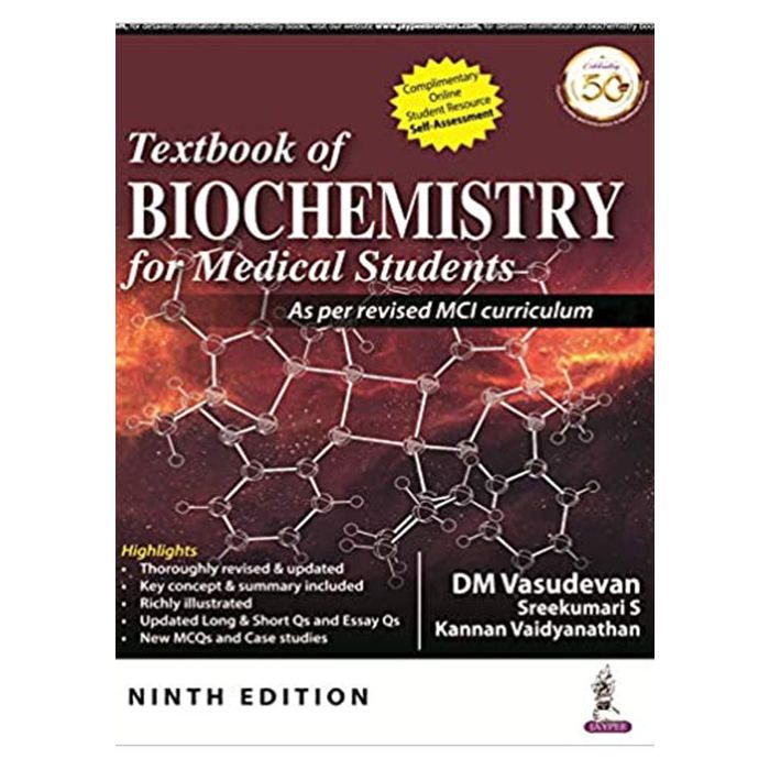 Textbook of Biochemistry for Medical Students 9th Edition