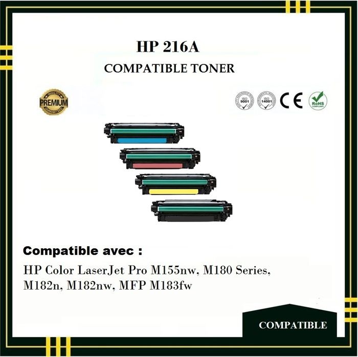 Toner Compatible - HP - 216A -  - Multi-couleurs - Laser