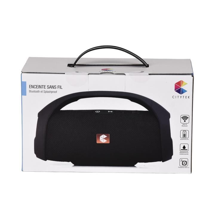 BOOMBOX NOIR 10W MF018030 CITYTEK