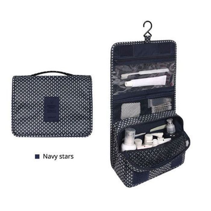 Trousse de Toilette Pour Rangement en Motif Navy Star