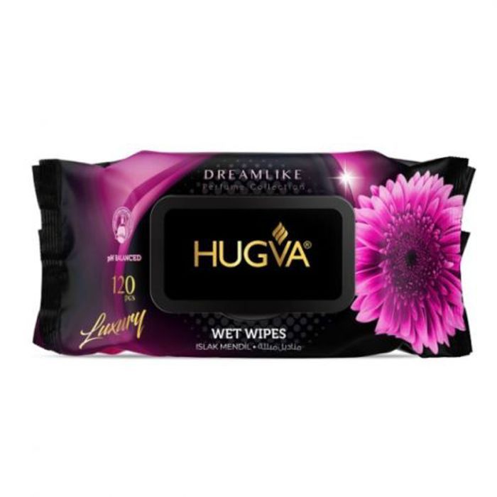 Hugva LINGETTE DE LUXE DREAM 120 PCS