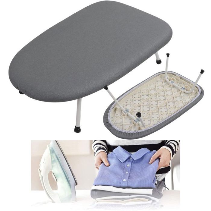 Planche à Repasser Pliable et Lavable pour Une Utilisation à Domicile