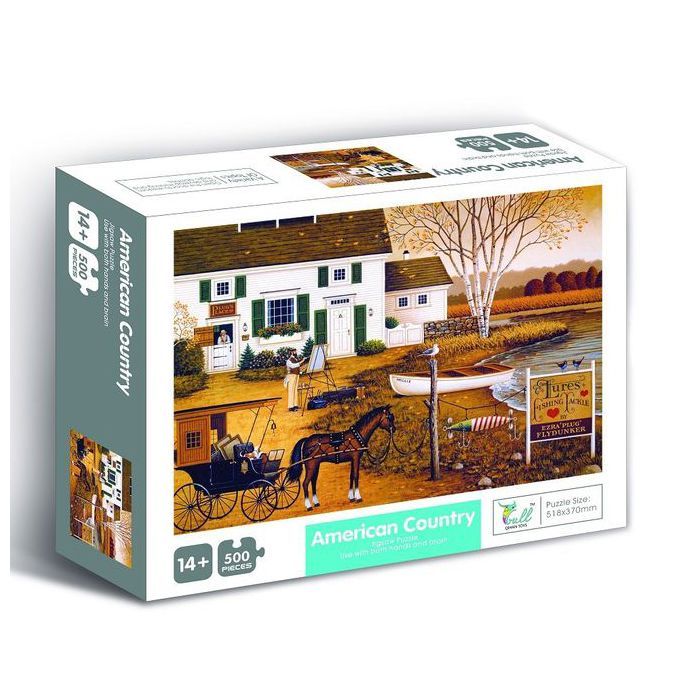 Jigsaw Puzzle 500 pieces - American Country
