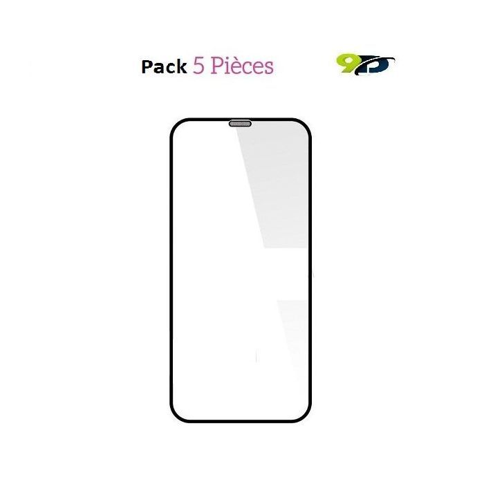 Protecteur d'écran - Glass - iPhone 11 Pro Max - Verre trempé - Anti-reflet - 5 pièces