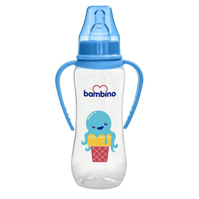 Bambino Biberons naturel 250ml T066 - Couleur Aléatoire
