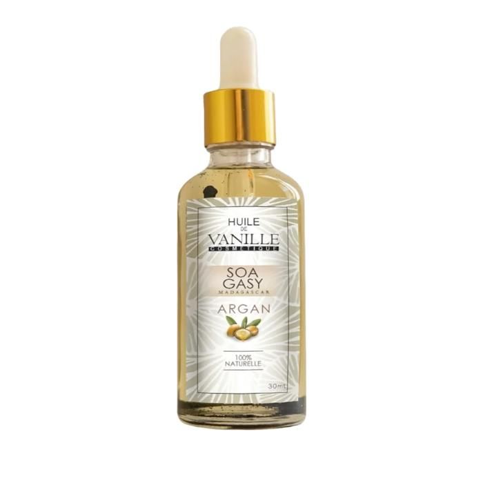 Huile vanillée à l’huile d’argan bio 30ml