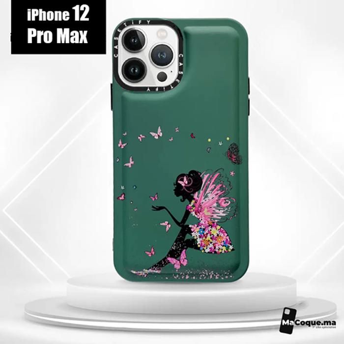 Coque iPhone 13 PRO MAX - TITANIUM - Noir - Protection maximale - Design Slim - Matériaux de haute qualité