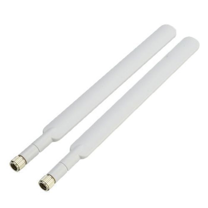 2 antenne SMA mâle 5 dbi pour 4G LTE routeur orange et inwi