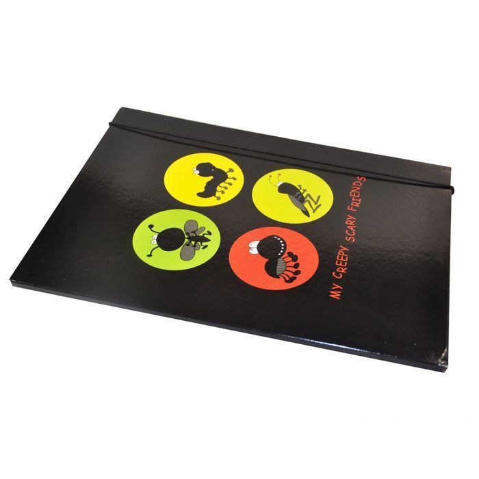 Classeur - Scary Friends - A3 - Noir - Multicolore - 90g