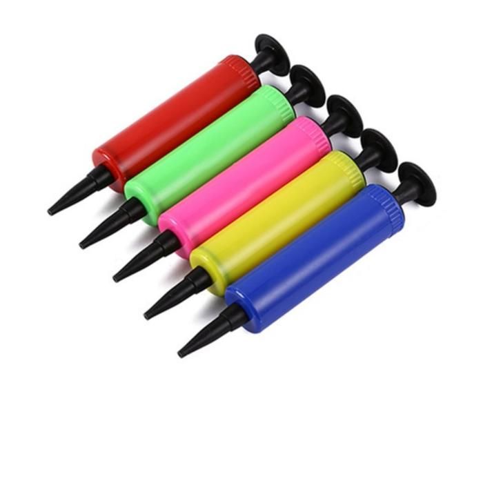 Mini pompes à ballon, accessoires de gonflage, pompes à Air manuelle, fournitures de fête(Couleur aléatoire)