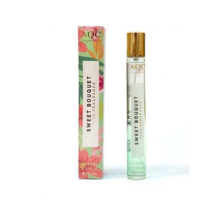 Eau de Toilette Femme - AQC Fragrances - Sweet Bouquet - Format Sac - 35 ml