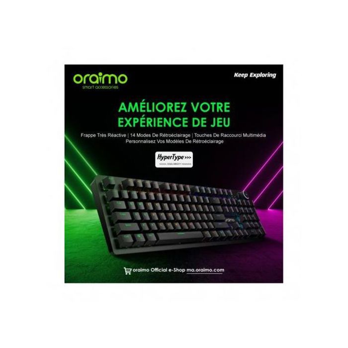 Oraimo HyperType Clavier Mécanique Filaire