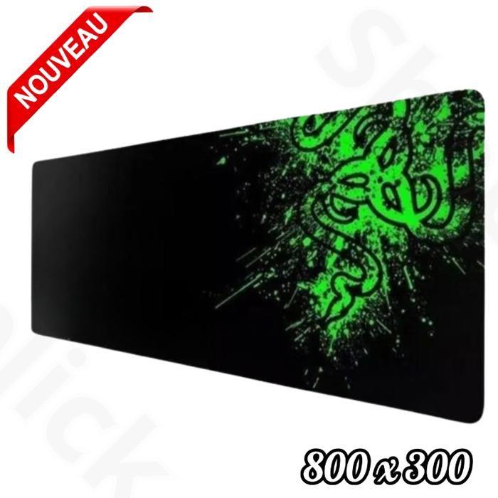 Tapis de souris Gaming pour les jeux sur notebook, Mouse pad XXL pour clavier 800x300 x3 mm