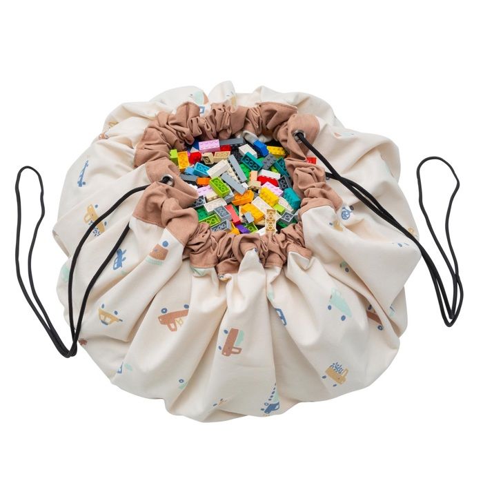 Sac de rangement de jouets et tapis de jeux Play & Go Big Car