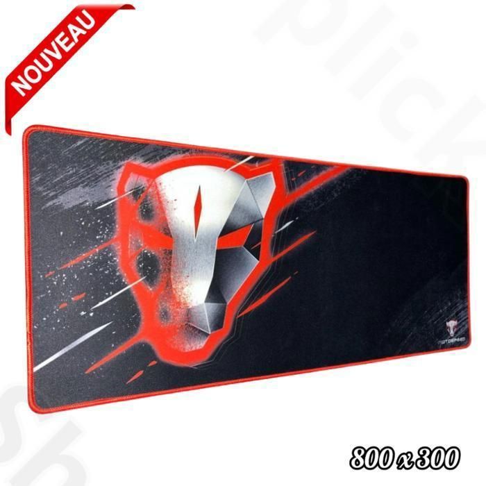 Tapis  Gamer pour les jeux sur notebook, 800 x 300 Motospeed Mouse pad XXL