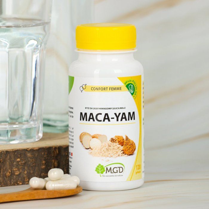Maca - Yam 120 gélules - MGD