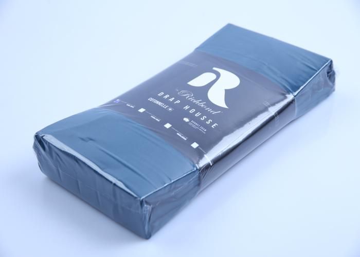 Drap housse - RICHBOND - Single 90x190 - Vert canard - Cotonelle - Doux et résistant