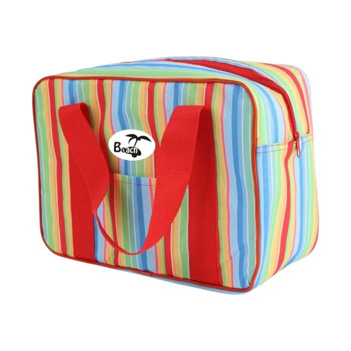 Sac Isotherme Rayé 36×15×25 cm GN240507-43