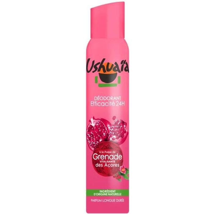 Déodorant Spray USHUAIA Grenade 200 ml