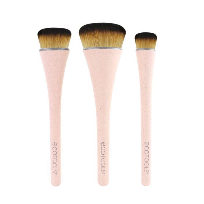 Pinceaux de maquillage - GENERIC - 360 Ultimate Blend - 3 têtes en dôme - Application rapide - Finition parfaite