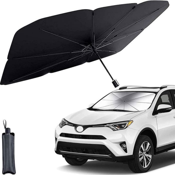 Pare-soleil de voiture - Universel - Couverture UV - Isolation thermique - UPE - 139x79x41cm