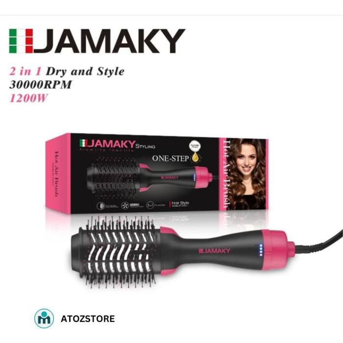 JAMAKY Italy Brosse à cheveux professionnelle dédiée à l'application de kératine et de protéines - JPC50002
