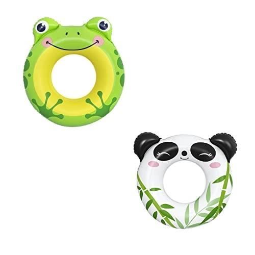 Bouée - BESTWAY - 36351 - 79 cm x 85 cm - Pour enfants 3-6 ans - Graphismes animaux
