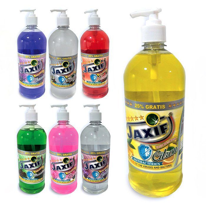 Savon à main - JAXIF - 1L - Hydratant - Hypoallergénique - Douceur quotidienne