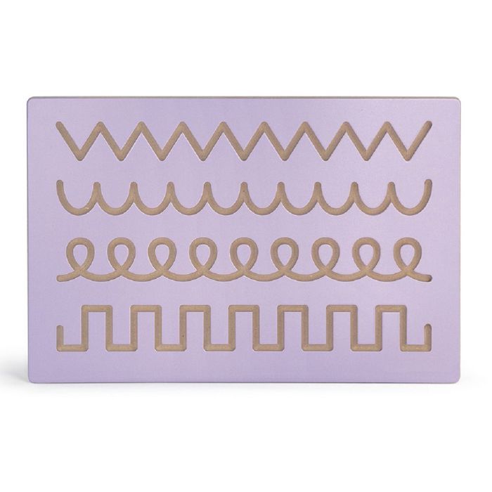 Pistes graphiques - VIGA - Motifs obliques - 60 x 40 cm - Bois - Dès 3 ans