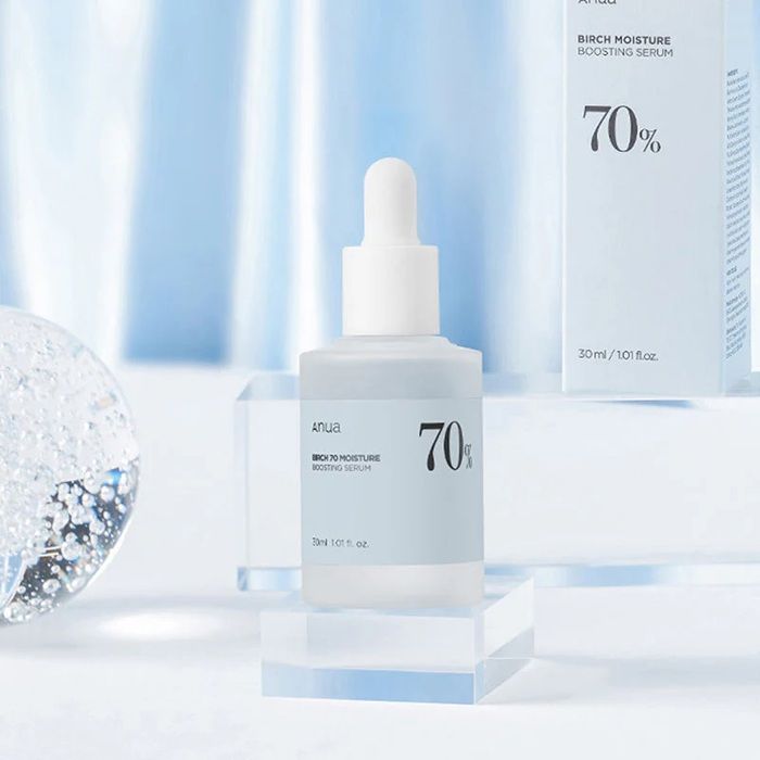 Anua Birch 70% Moisture Boosting Serum - 30ml - Made in Korea