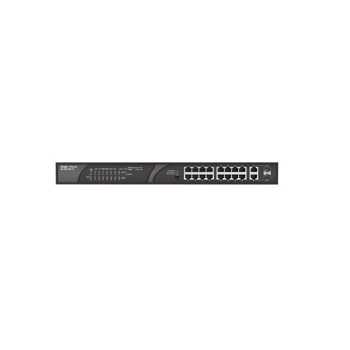 RG-ES118S-LP, Commutateur de bureau non géré à 16 ports 10/100 Mbps