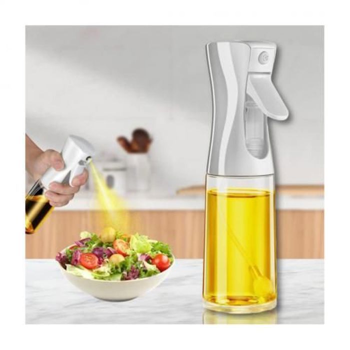 Vaporisateur d'Huile - Non spécifié - 300ml - Verre de qualité alimentaire - Blanc - Réutilisable