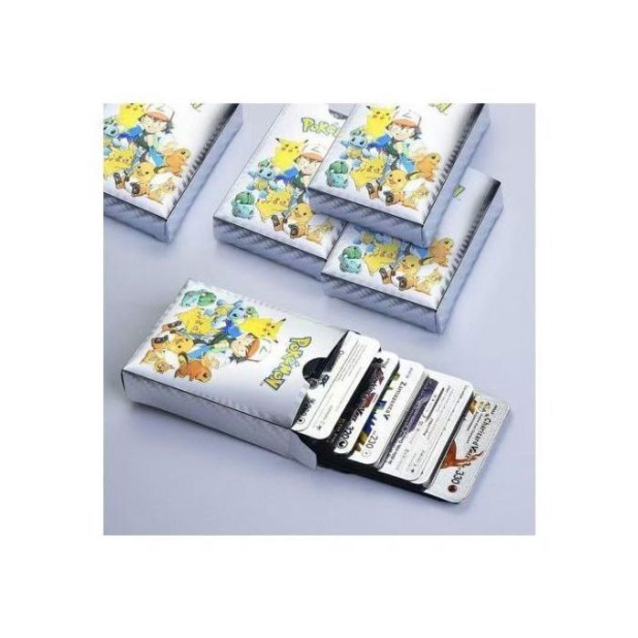 Pack- 50 cartes argentées rares + 1 gold cadeaux