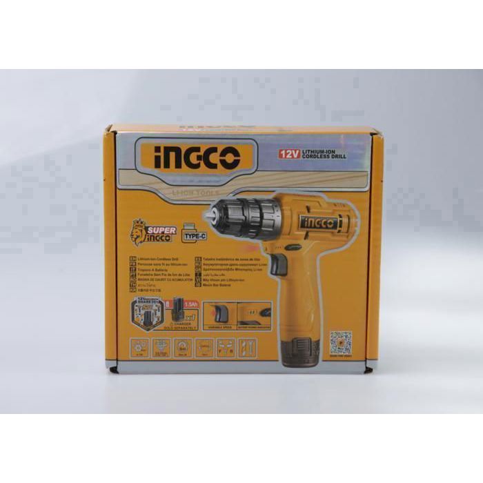 Visseuse - INGCO - 12V - 1,5Ah - 20 Nm - Sans fil