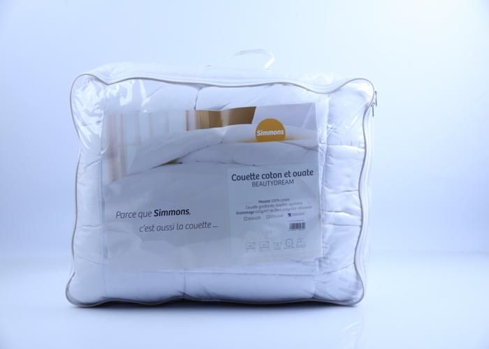 Couette - SIMMONS - BeautyDream - 160x220cm - 100% coton - 450gsm