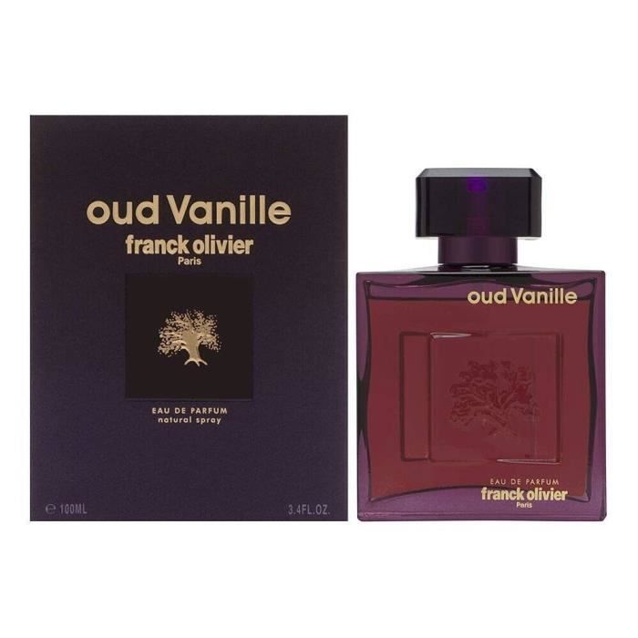 Eau de Parfum - Franck Olivier - Oud Vanille - 100 ml - Homme - Boisé