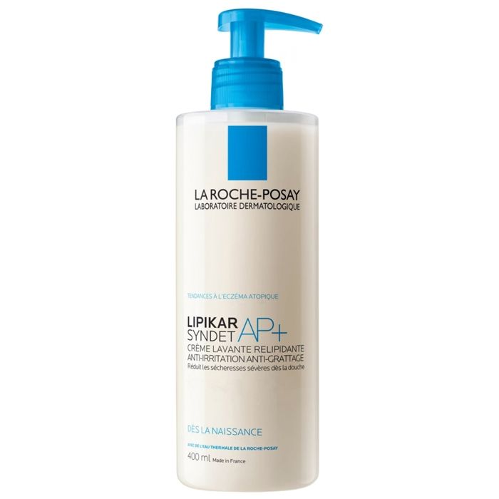 Crème Lavante - La Roche Posay - Lipikar Syndet AP+ - 400ml - Hypoallergénique - Anti-irritations