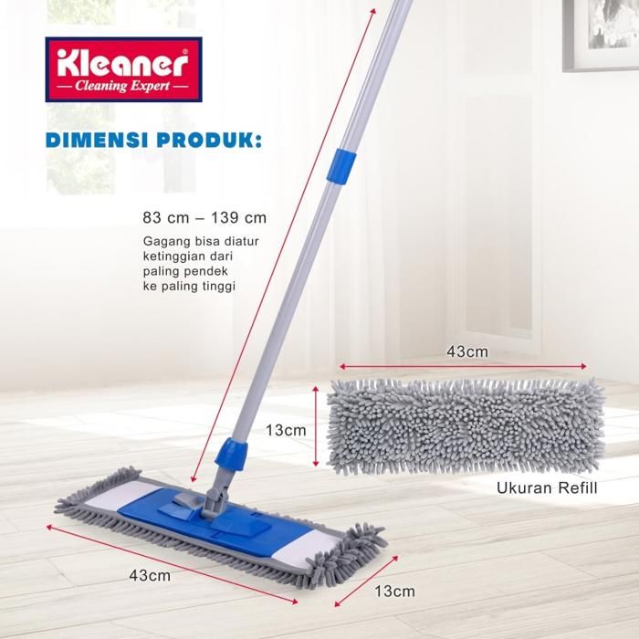kleaner BALAI SERPILLÈRE MICROFIBRE
