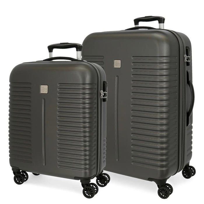 Set de valises - Roll Road - Modèle 5089522 - ABS - 4 roulettes - Extensible 5 cm