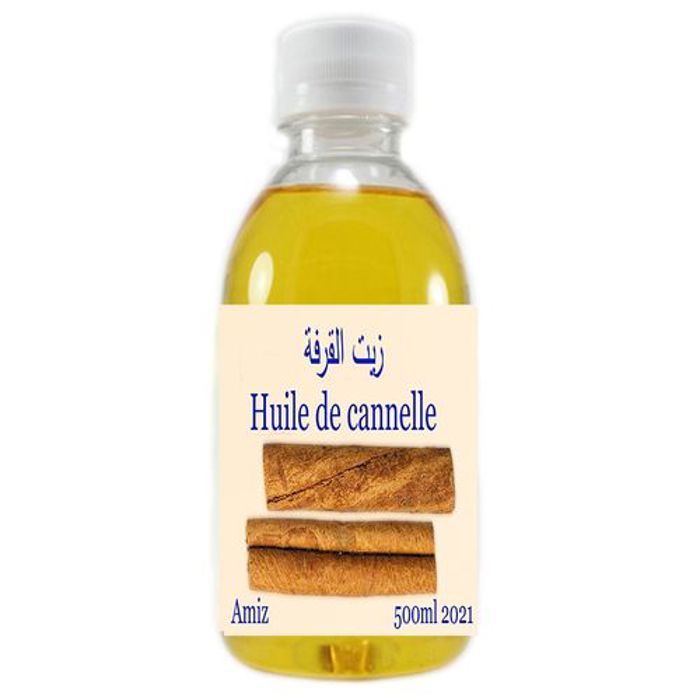 Huile de Cannelle - Amiz - 500mL - Hydratant Corps - Femme - Adulte