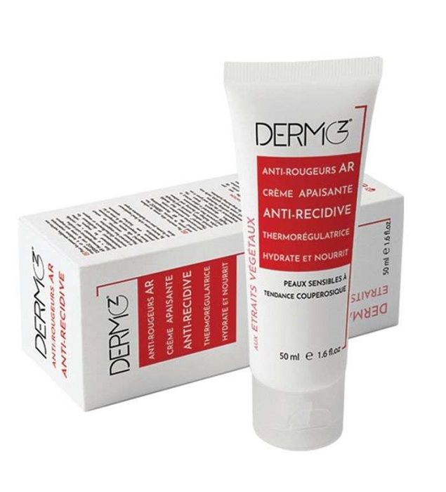 Crème anti-rougeurs - DERMOZ - AR - 50ml - Hypoallergénique - Peaux sensibles