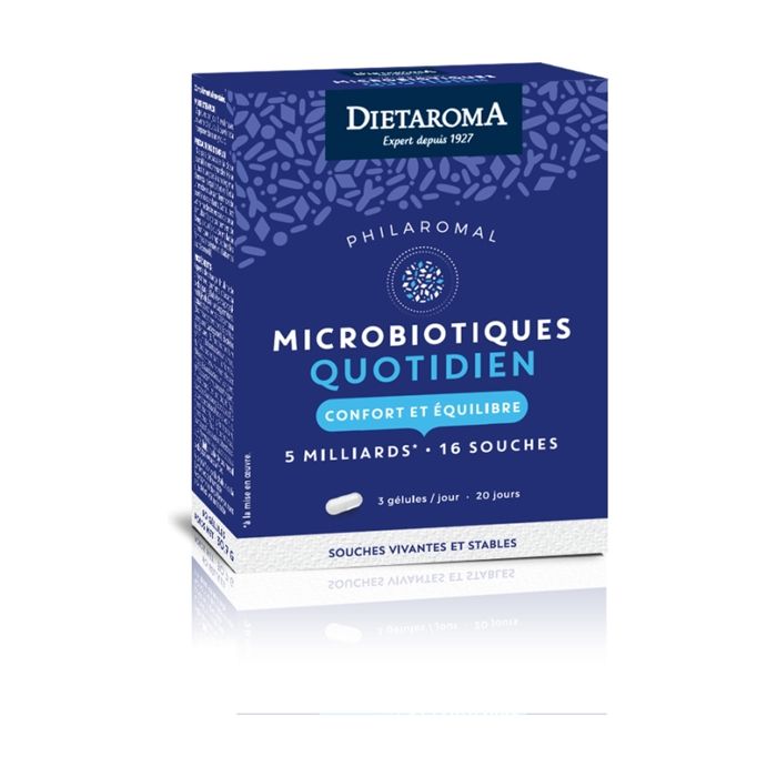 Dietaroma Microbiotique Quotidien 60gelules